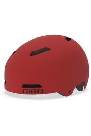 Resim Giro Quarter Fs City, Bmx & Skate, Dirt / Street Kask ( Baş Çevresi 55-59cm ) Mat Koyu Kırmızı 