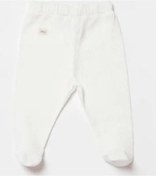 Resim Bibaby Organik Pantolon Patikli Waffle Smile Ekru-11318 Ekru 