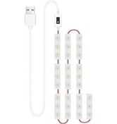 Resim Createtech Usb Şerit Led Aydınlatma Kablosu, Akıllı Banyo Aynası 10'lu 