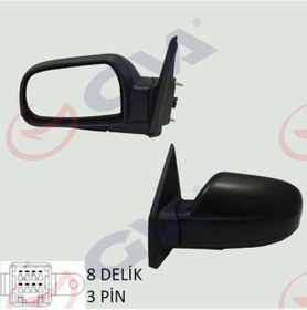 Resim Dis Dikiz Aynasi Elektrikli Sol Hyundai Tucson 2005-2010 504650475 