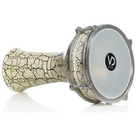 Resim Vd-143b Vatan 3 No Çatlak Boya Darbuka Beyaz-siyah 