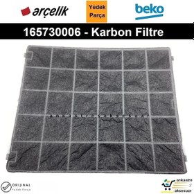 Resim Arçelik P 40 Yi (7702370107) Davlumbaz Karbon Filtre 165730006 - 550315658 