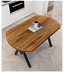 Resim Avenza Living 70 120 Sabit Gofret Yemek Masası Amalfi 
