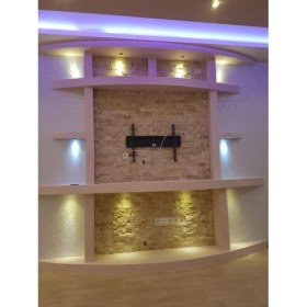 Resim Markataş 5X10 Fileli Rustik Traverten Patlatma Taş Denizli 