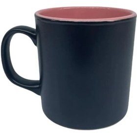 Resim Kosova Keramika Silindirik Platin Kupa Içi Pembe 