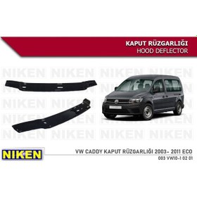 Resim Vw Caddy Kaput Koruma Rüzgarlığı 2004 