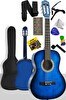 Resim Midex CG-270BL Klasik Gitar 4/4 Yetişkin Boy Sap Ayarlı Full Set 