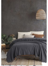 Resim Viaden Sidney Çift Kişilik Pamuklu Pike 200 x 230 Antrasit 