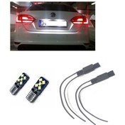 Resim Megamarket06 Vw Jetta Mk6 Beyaz Led Plaka Lambası Seti 