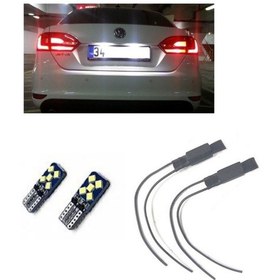 Resim Megamarket06 Vw Jetta Mk6 Beyaz Led Plaka Lambası Seti 