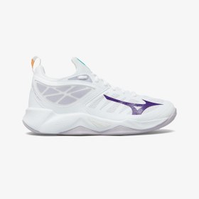 Resim Mizuno Wave Dimension Kadın Beyaz Voleybol Ayakkabısı 