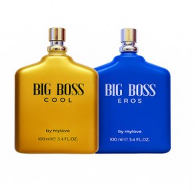 Resim BIG BOSS Cool ve Eros Kalıcı Erkek Parfüm 2'li Set (2x100ml) 
