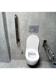 Resim Engelli Tutunma Barı Tuvalet Kağıtlıklı Banyo Wc Küvet Paslanmaz Diğer 
