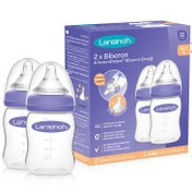 Resim Lansinoh Natural Wave Biberon Seti 2'li 160 ml - Mor 