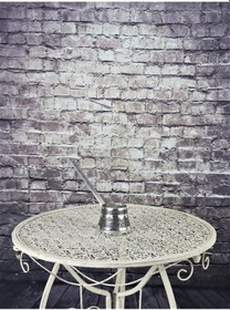 Resim Üzümlü Kalın Bakır Cezve 3 Fincanlık 