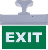 Resim Evimdeyokyok SG071-D1 Çift Yönlü Acil Yönlendirme Armatürü Askı Aparatlı Exit 