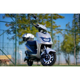 Resim MOTOLUX E-Ceo Elektirikli Motosiklet Gri 