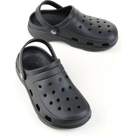 Resim Gezer Erkek Sabo Terlik, Medikal, Hastane, Hemşire, Eva Siyah Siyah Siyah 