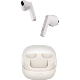 Resim AUKEY Ep- M4- Wh Kablosuz Kulaklık Gelişmiş Enc 80MS 30 Saat müzik - beyaz 