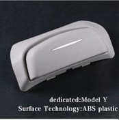 Resim Wondernest Y Versiyon Tesla Model Sıradan Saklama Kutusu Güneş Gözlüğü Araba Aksesuarı 