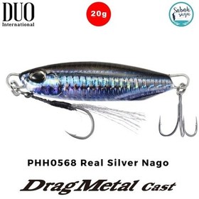 Resim Duo Drag Metal Cast Jig 20gr. PHH0568 Real Silver Nago 