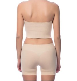 Resim Nbb Kadın Ten Dikişsiz Şort Tayt 2029 3Lütenm Ten 