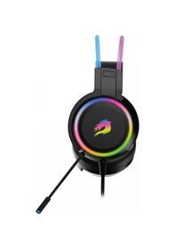 Resim GAMEBOOSTER H18L Firefly RGB 7.1 Oyuncu Kula lığı 