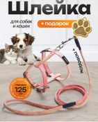 Resim Alenat Orta Ve Küçük Irklar İçin Kedi Göğüs Tasması Ve Tasması 433455560 