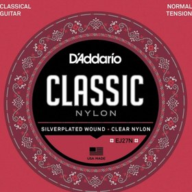 Resim D'Addario EJ27N Classic Nylon Normal Tension Klasik Gitar Teli 