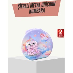 Resim Kanonik Education Eğitici Şifreli Çocuk Para Kasası Dayanıklı Metal 