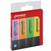 Resim Penmark Fosforlu Kalem 4 Lü Karışık Renk Neon HS 505 4N 