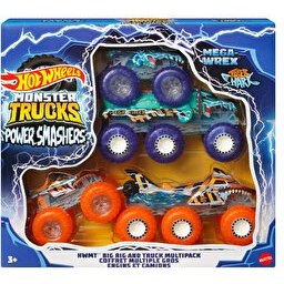 Resim Hot Wheels Monster Trucks Power Smashers Çoklu Paket HYJ29 
