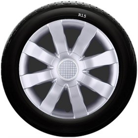 Resim Toyota Uyumlu 15 Inc Kırılmaz SKS Jant Kapağı 1 Takım 4 Adet No:323 