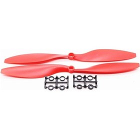 Resim 1 Çift 1045 (10" 10x4.5) Pervane Seti (Kırmızı) 