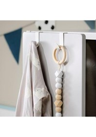 Resim 2 Adet Dolap Askısı 5X1.8X4.7 Cm Banyo Askısı Havlu Askısı Kapı Beyaz 