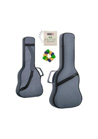 Resim Midex CS-24 Concert Ukulele Çantası Gigbag Soft Case Kılıf (10 Pena ve Takım Tel Hediye) 