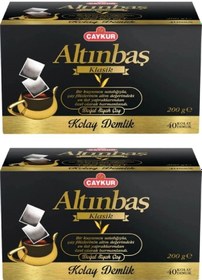 Resim Çaykur Altınbaş Demlik Poşet 40 Lı 200 Gr X 2 Adet 