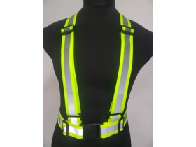 Resim Vi Caro Motorsiklet Reflektörlü Yelek Scooter Reflektör Yelek Bisiklet Reflektif Yelek 