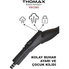 Resim VSC28G Buharlı Temizleyici 