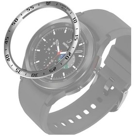 Resim Samsung Galaxy Uyumlu Watch4 İçin Classic 42mm Akıllı Saat Çelik Çerçeve Yüzük, Bir Versiyon 