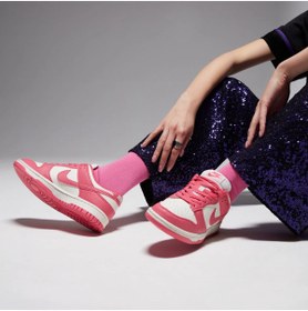 Resim Nike Dunk Low Kadın Pembe Spor Ayakkabı Sportie 