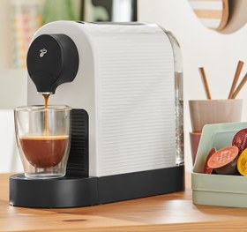 Resim Tchibo Cafissimo Pure Plus Kapsüllü Kahve Makinesi, Beyaz 