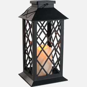 Resim Solar Fener 1 Led Alev Efektli 
