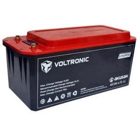 Resim Voltronic 12.8 V 200 Ah Lityum / Lifepo4 Akü 