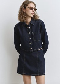Resim Mavi - Rinse Denim Gömlek 1211167-85481 Lacivert 