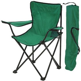 Resim Exent Rejisör Kamp Sandalyesi Katlanır Çantalı Piknik - Plaj - Balıkçı Sandalyesi - Yeşil 