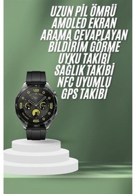 Resim Akıllı Saat 5.0 Bluetooth Bağlantılı Sağlık Ve Uyku Takibi Sosyal Medya Girişli 