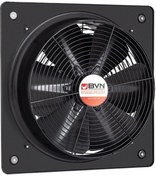 Resim BVN Bahçıvan 61 cm BSMS 600 235 watt 8000 m3/h 1400 DD 220/230 volt Monofaze Aksiyel Kare Sanayi Aspiratörü Fanı 