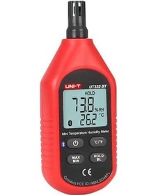 Resim Uni-T Ut333bt Mini Sıcaklık Ve Nem Ölçer Termometre 