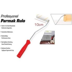 Resim Küçük Parmak Boya Rulosu 10 Cm Yağlı Boya Ve Su Bazlı Boya 
